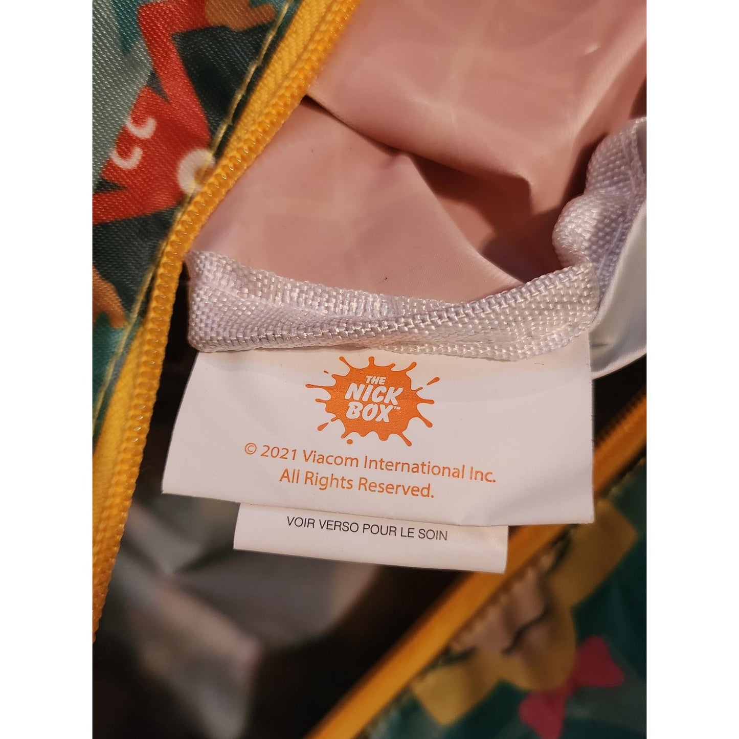Nickelodeon Hey Arnold Duffel Bag Helga Pataki Gym Travel Bag 90s Nostalgia New