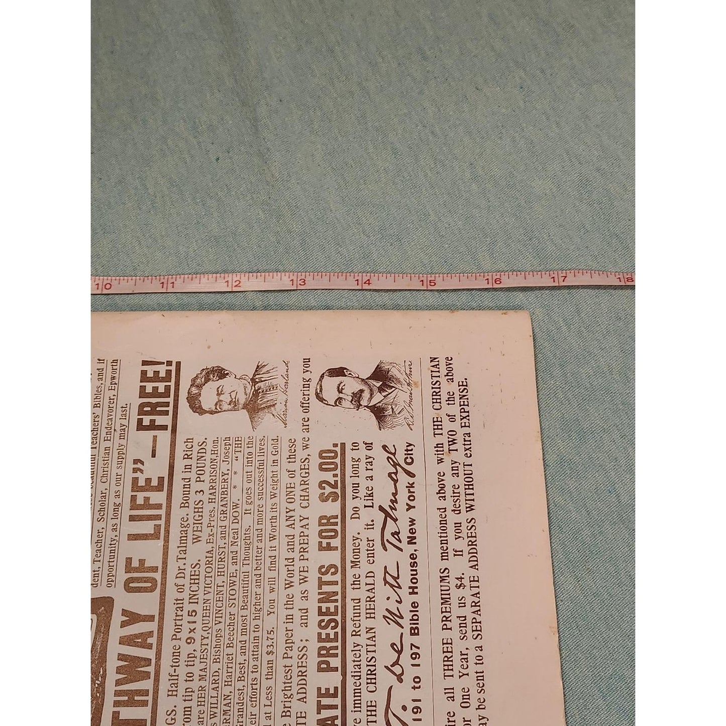 Antique The Ladies Home Journal Christmas 1894 Magazine Victorian Ephemera Ads