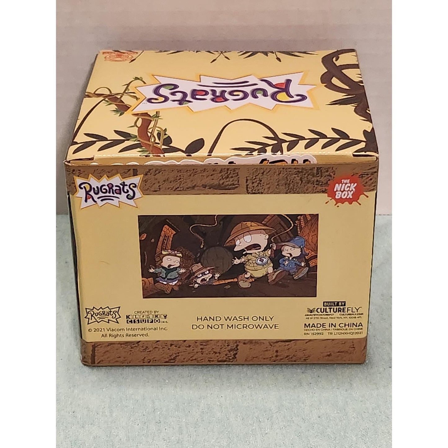 Rugrats Okey Dokey Jones Adventure Ceramic Mug 90s Nostalgia Nick Box New