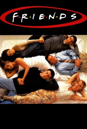 Friends TV Show Cast Poster Wall Art 90s Sitcom Central Perk Decor