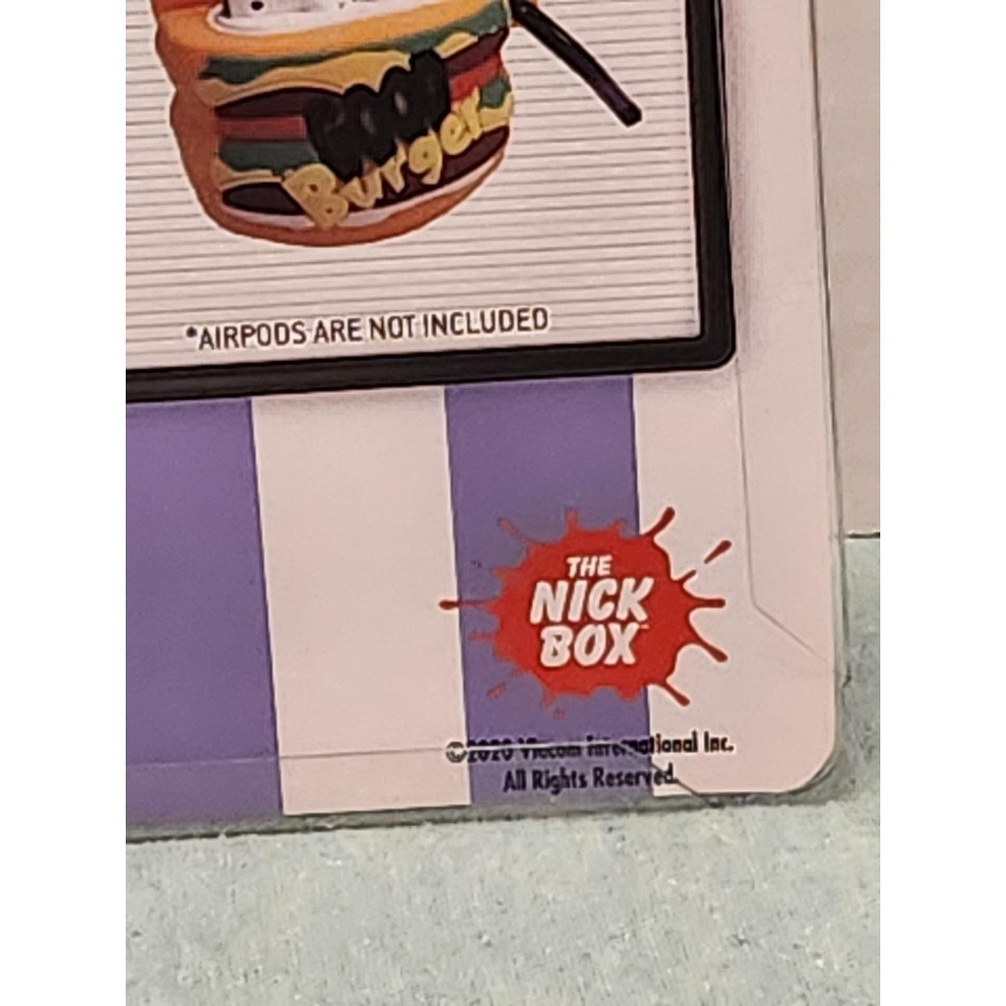 Nickelodeon Good Burger AirPods Case PVC Pod Skin 90s Nostalgia Nick Box New