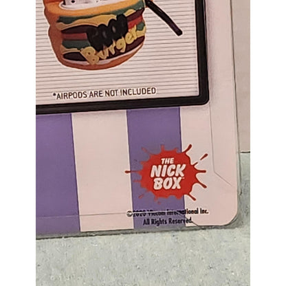 Nickelodeon Good Burger AirPods Case PVC Pod Skin 90s Nostalgia Nick Box New