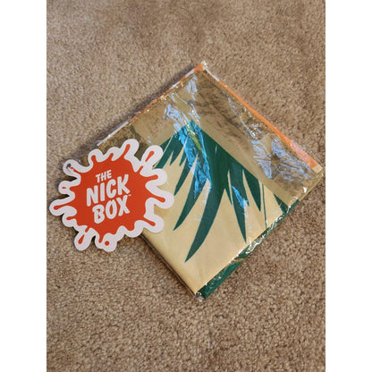 Nickelodeon Adventure Bandana Jungle Splat Logo 90s Nostalgia Nick Box New