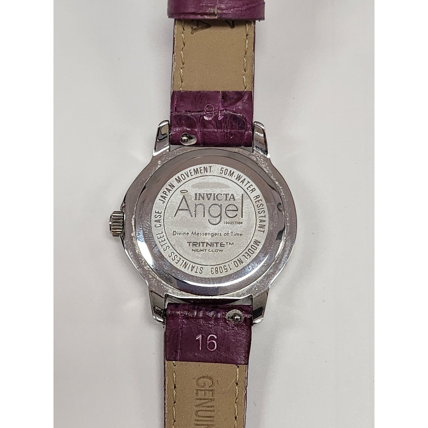 Invicta Angel 15083 Special Edition Watch Set 5 Interchangeable Leather Straps
