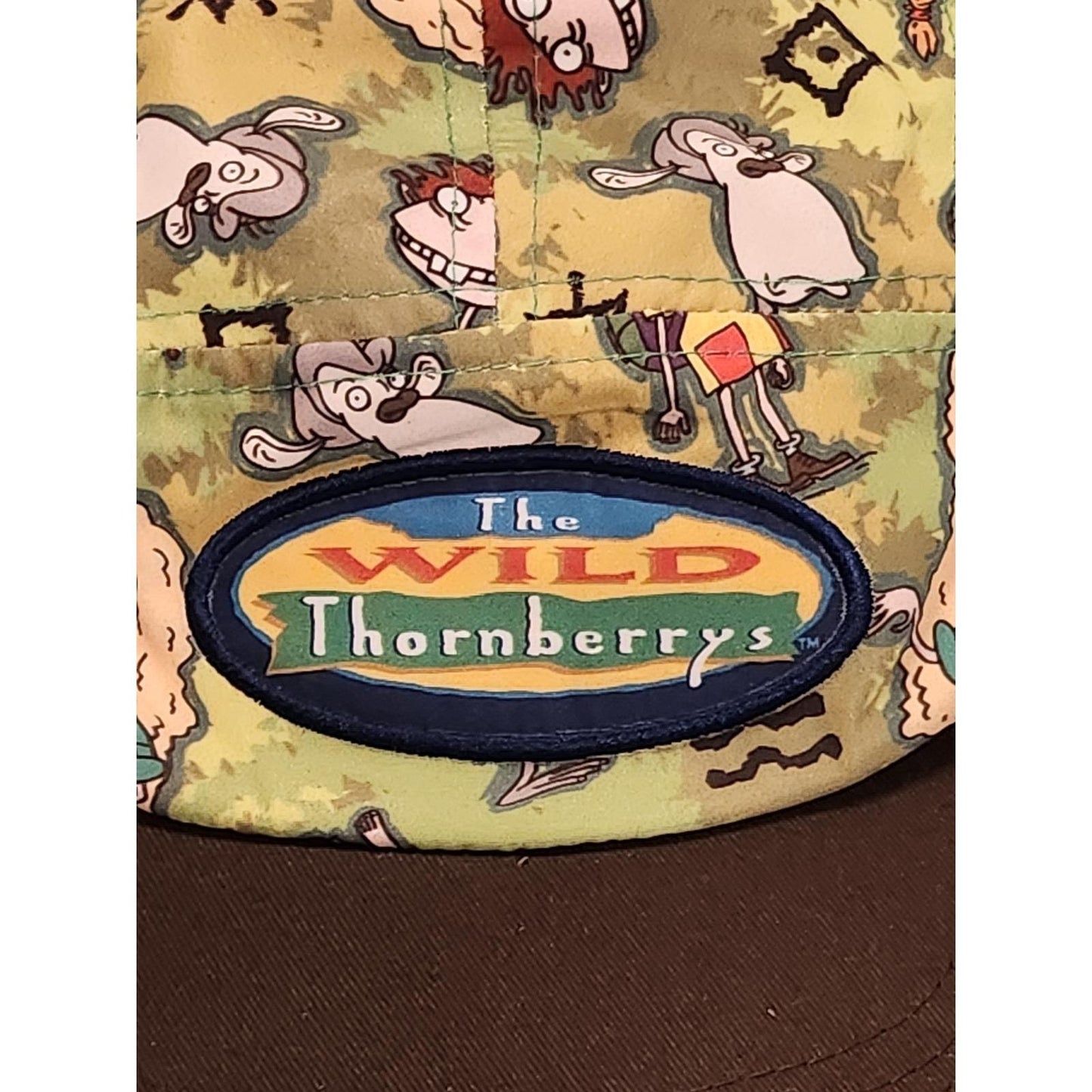 Nickelodeon The Wild Thornberrys Hat Nick Box CultureFly 5 Panel Snapback New