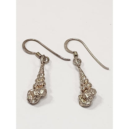 925 Sterling Silver Mermaid Bracelet Shell Dangle Earrings Coastal Jewelry Set