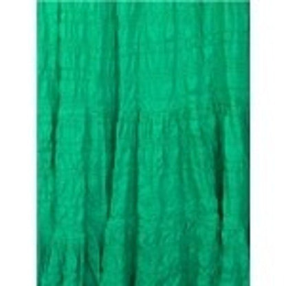 Davi & Dani Sage Green Flowy Midi Skirt Ruffle Hem Cottagecore Boho Tiered Large