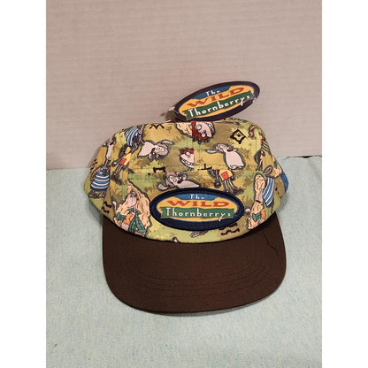 Nickelodeon The Wild Thornberrys Hat Nick Box CultureFly 5 Panel Snapback New
