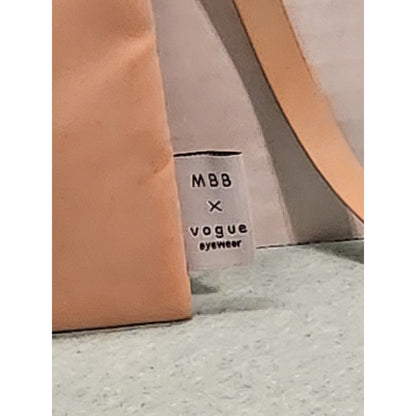 MBB x Vogue Eyewear Crossbody Bag Millie Bobby Brown Pink Padded Pouch NWT