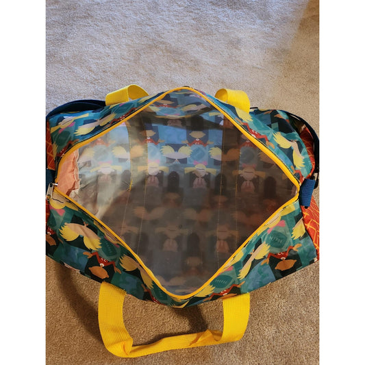 Nickelodeon Hey Arnold Duffel Bag Helga Pataki Gym Travel Bag 90s Nostalgia New