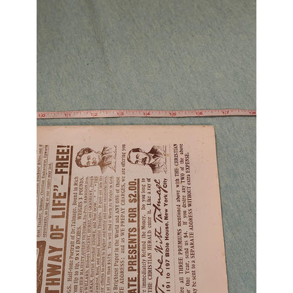 Antique The Ladies Home Journal Christmas 1894 Magazine Victorian Ephemera Ads