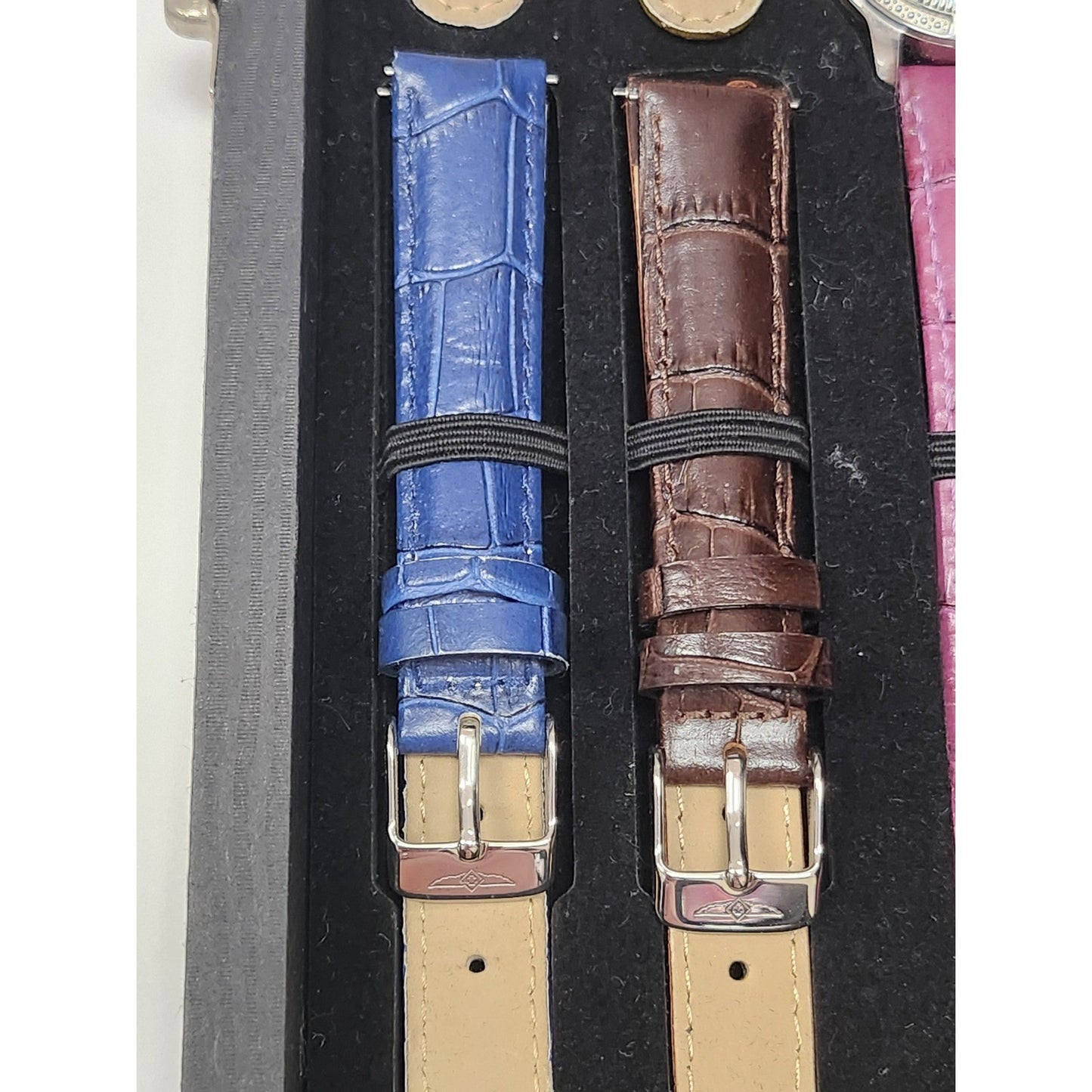 Invicta Angel 15083 Special Edition Watch Set 5 Interchangeable Leather Straps
