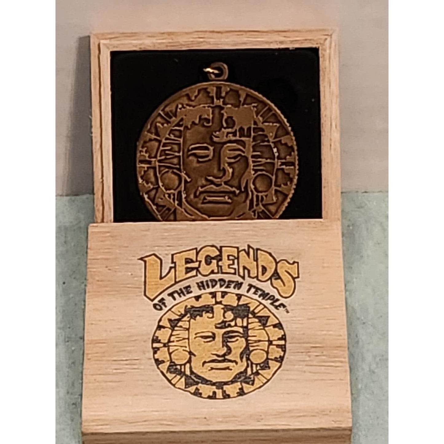 90s Nostalgia Nickelodeon Legends of the Hidden Temple Pendant Life Keychain