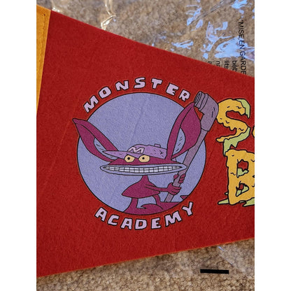 Aaahh Real Monsters Monster Academy Sewer Ball Baseball Pennant Nick Box Ickis