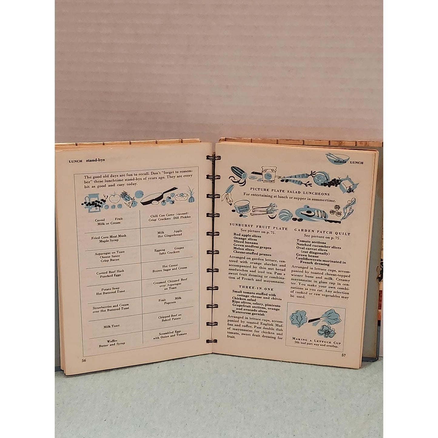 Betty Crocker's Good and Easy Cook Book 1954 First Edition Vintage MCM Kitchen
