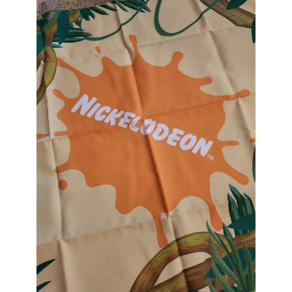 Nickelodeon Adventure Bandana Jungle Splat Logo 90s Nostalgia Nick Box New