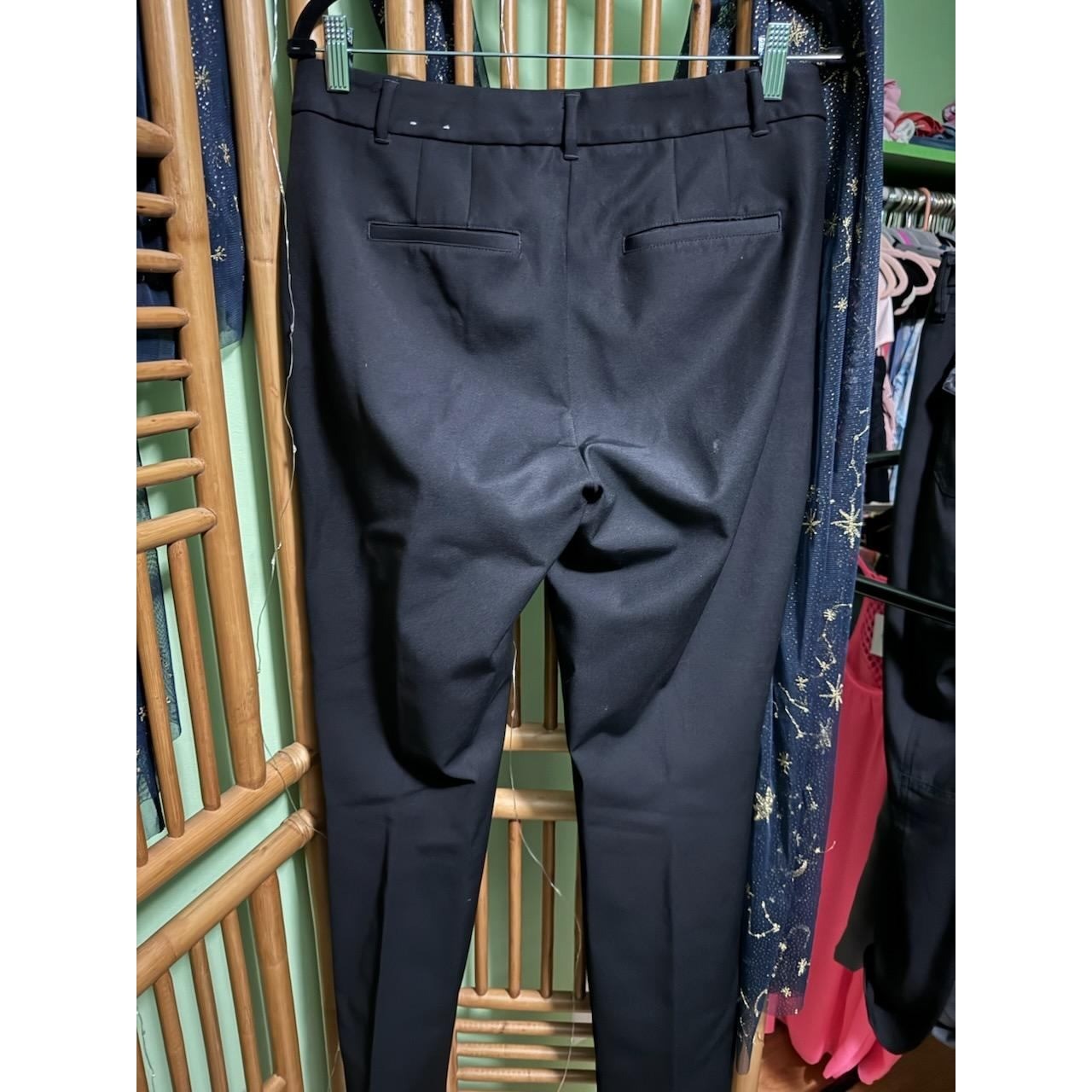 White House Black Market The Slim Trouser Black Dress Pants Womens Size 8