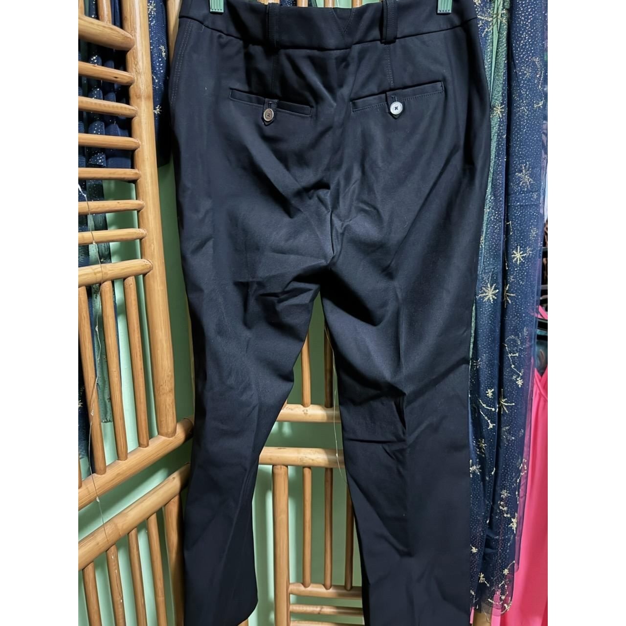 The Ankle Trouser Womens Size 6 Black Pintuck Slim Leg Office Dress Pants
