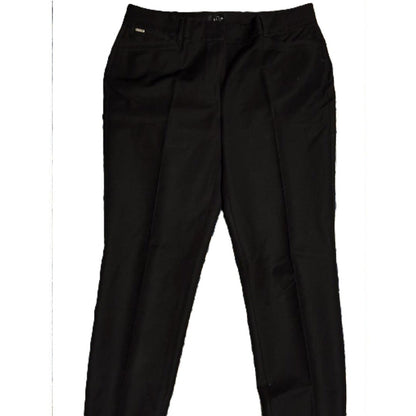 Ann Taylor The Slim Ankle Pants Black Curvy Fit Size 6 Professional Trousers