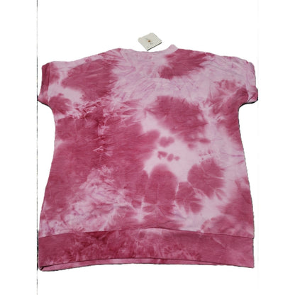 NEW Katydid Pink Tie Dye 2 Piece Lounge Set Shorts and Top