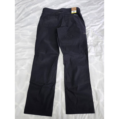 Eddie Bauer Mens Rainier Tech Pants Black Hiking Travel Outdoor 32x30 NWT