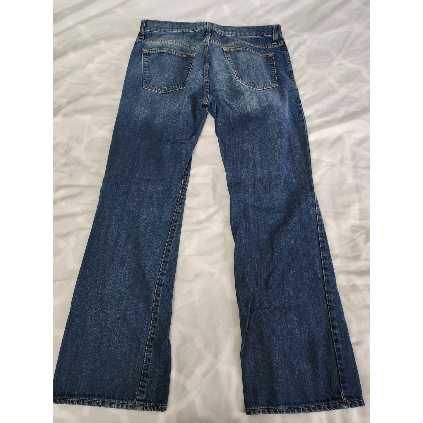 Old Navy Famous Jeans Mens 32x32 Blue Medium Wash Bootcut Denim Pants