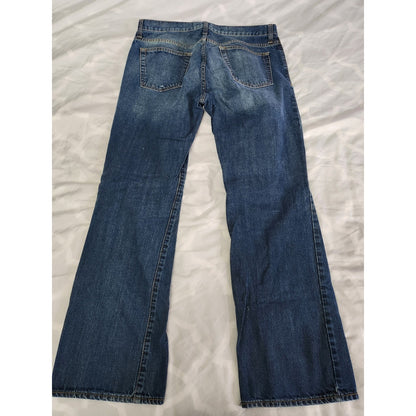 Old Navy Famous Jeans Mens 32x32 Blue Medium Wash Bootcut Denim Pants