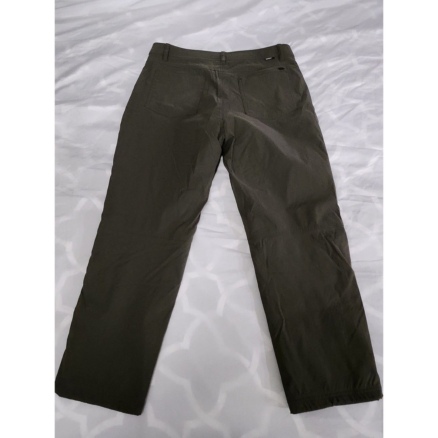 Gerry Mens Venture Hiking Pants 34x30 Brown Olive Green Straight Leg Outdoor