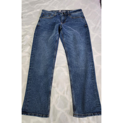IZOD Saltwater Comfort Straight Jeans Mens 30x29 Medium Wash Blue Denim Pants