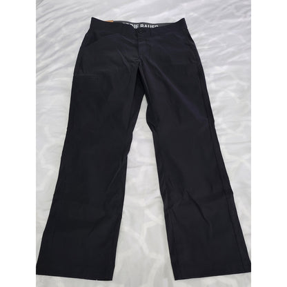 Eddie Bauer Mens Rainier Tech Pants Black Hiking Travel Outdoor 32x30 NWT