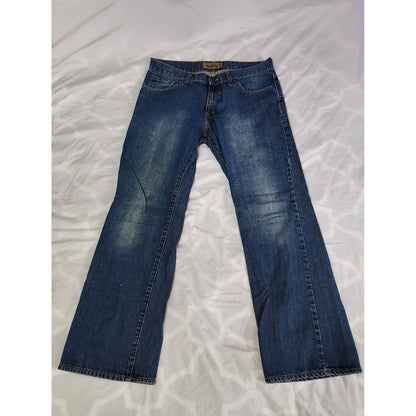 Old Navy Famous Jeans Mens 32x32 Blue Medium Wash Bootcut Denim Pants