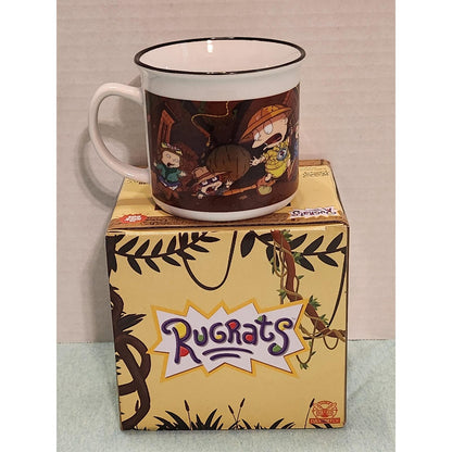 Rugrats Okey Dokey Jones Adventure Ceramic Mug 90s Nostalgia Nick Box New