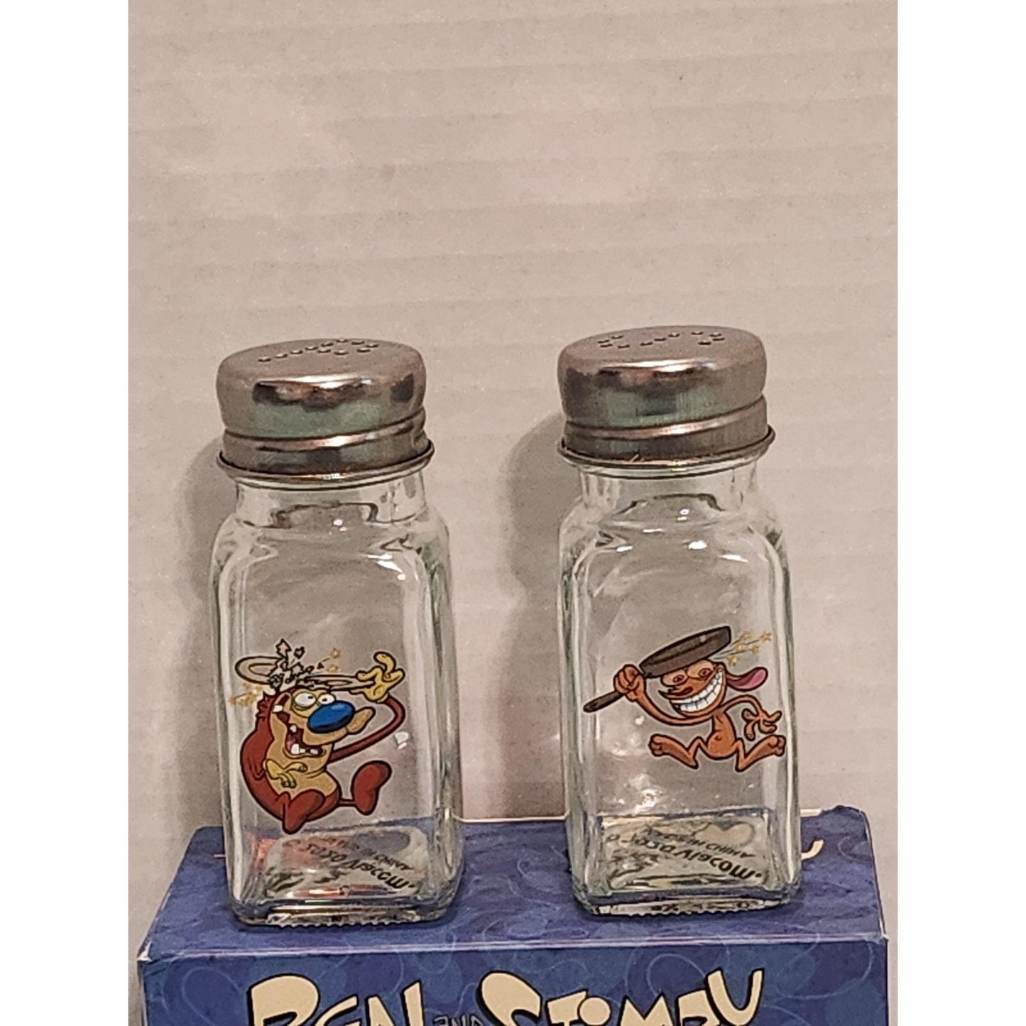 Ren and Stimpy Salt and Pepper Shakers Nick Box Exclusive 90s Nostalgia New