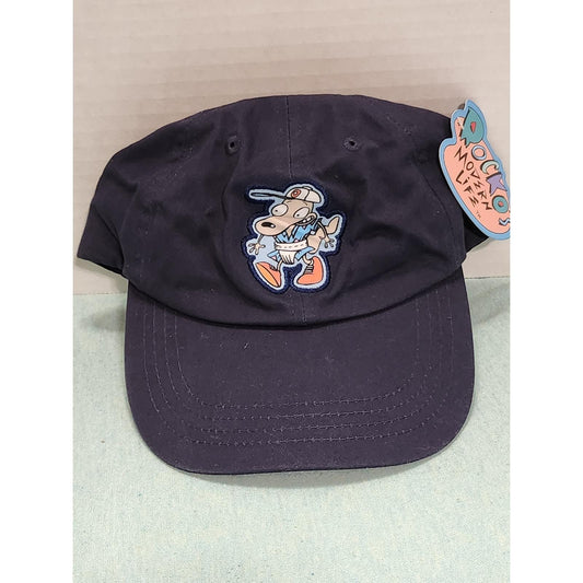 Rockos Modern Life Nick Box Exclusive Navy Blue Snapback Hat CultureFly NWT