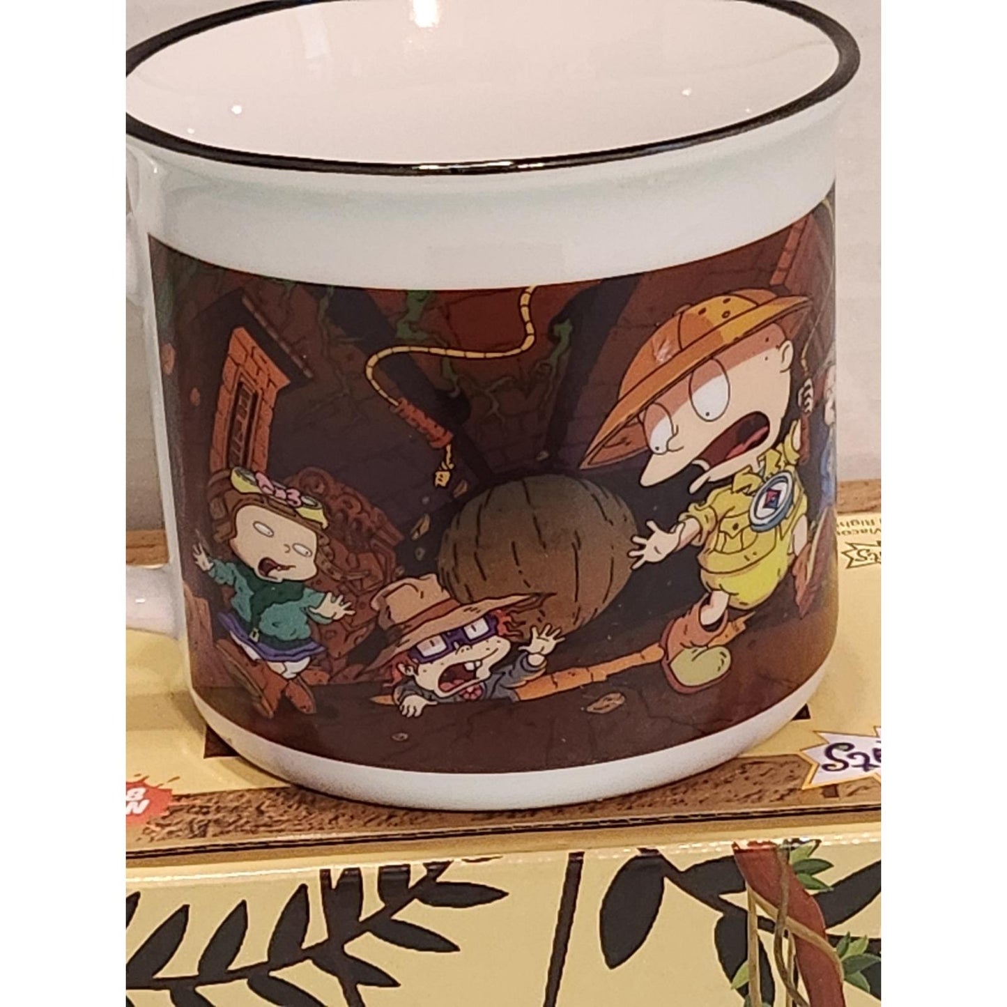 Rugrats Okey Dokey Jones Adventure Ceramic Mug 90s Nostalgia Nick Box New