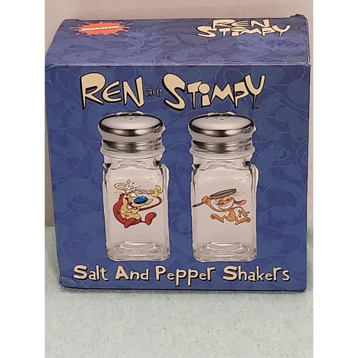 Ren and Stimpy Salt and Pepper Shakers Nick Box Exclusive 90s Nostalgia New