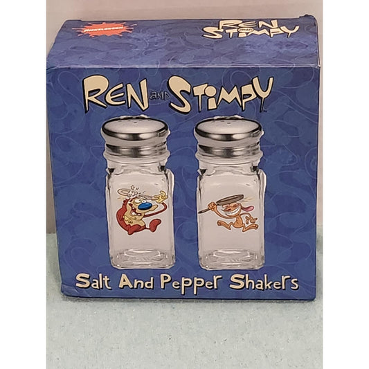 Ren and Stimpy Salt and Pepper Shakers Nick Box Exclusive 90s Nostalgia New
