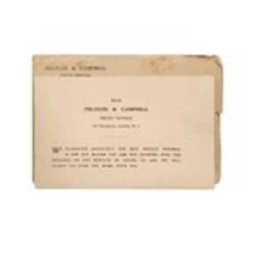 VTG RPPC State Home For Women Vineland NJ Institution Asylum Photo Envelope