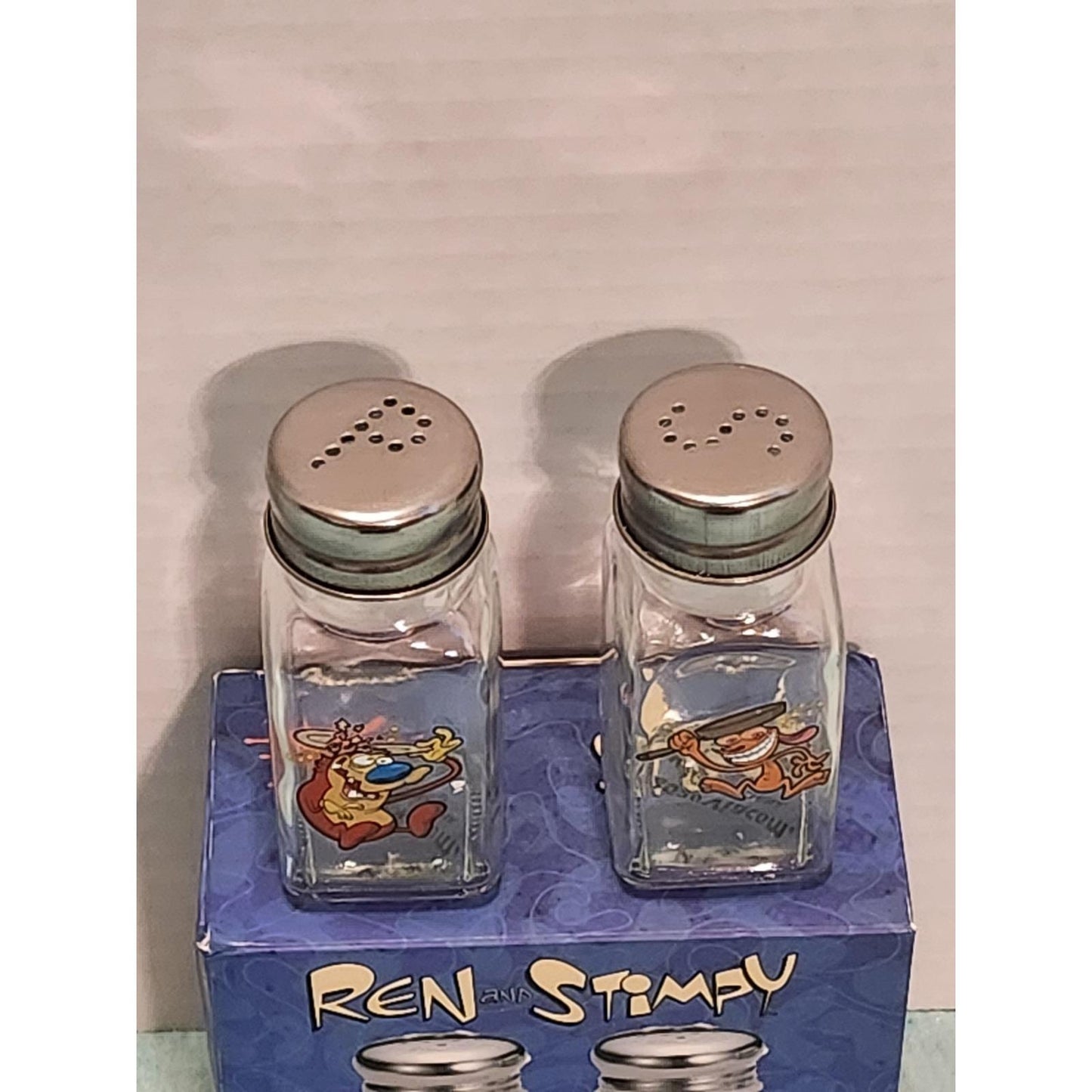 Ren and Stimpy Salt and Pepper Shakers Nick Box Exclusive 90s Nostalgia New