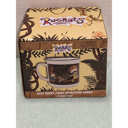 Rugrats Okey Dokey Jones Adventure Ceramic Mug 90s Nostalgia Nick Box New
