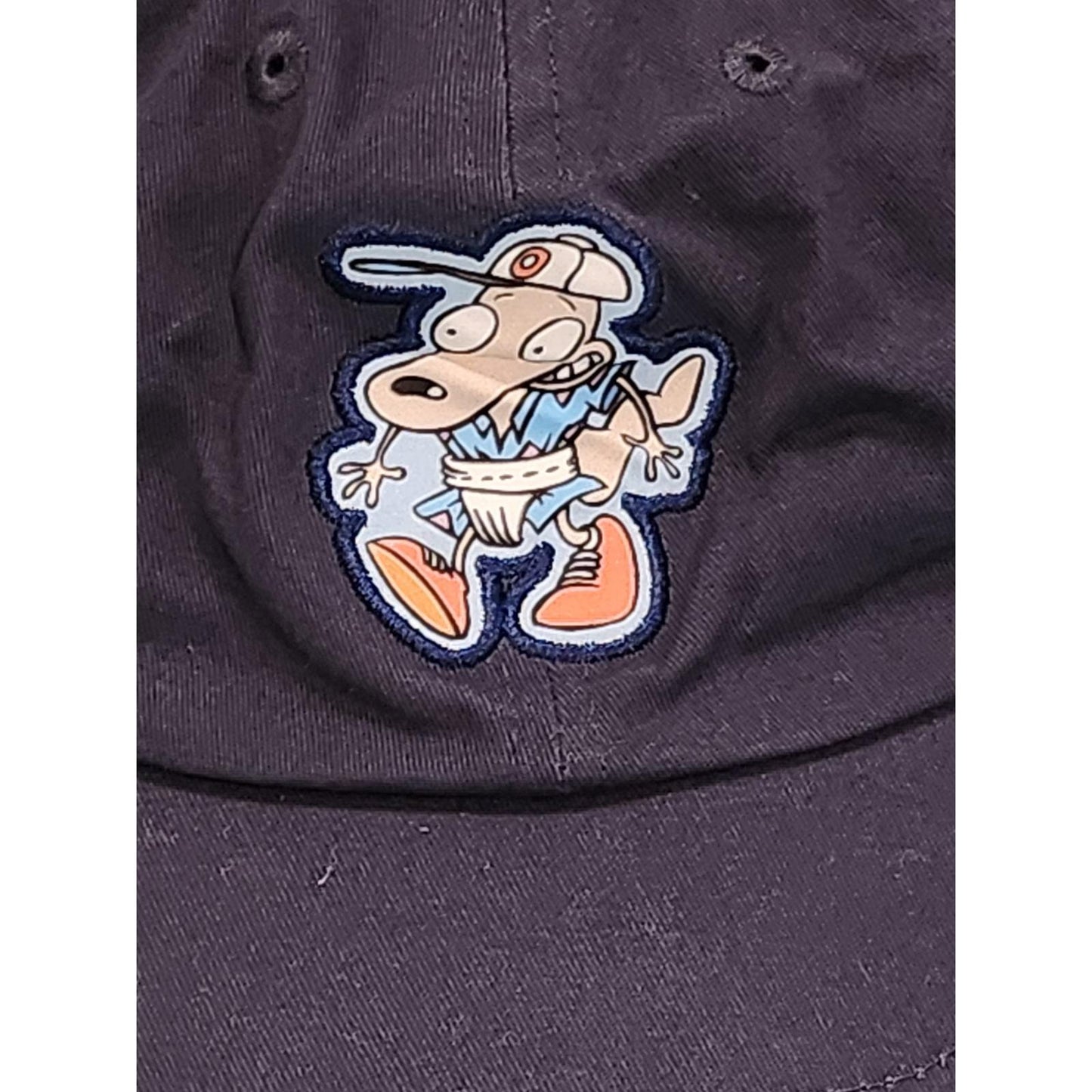 Rockos Modern Life Nick Box Exclusive Navy Blue Snapback Hat CultureFly NWT
